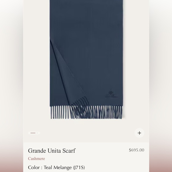 Loro Piana Grande Unita Cashmere Scarf – Timeless Luxury - Picture 4 of 4